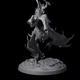 Four Kamikaze Werebat Riding Goblins Miniature for Dungeons and Dragons, Pathfinder or other TTRPGs