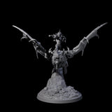 Four Kamikaze Werebat Riding Goblins Miniature for Dungeons and Dragons, Pathfinder or other TTRPGs