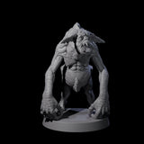 Four Knuckle Dragger Dretchs Miniature for Dungeons and Dragons, Pathfinder or other TTRPGs