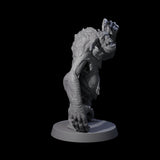 Four Knuckle Dragger Dretchs Miniature for Dungeons and Dragons, Pathfinder or other TTRPGs