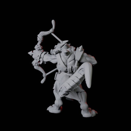 Four Kobold Rangers Miniature for Dungeons and Dragons, Pathfinder or other TTRPGs
