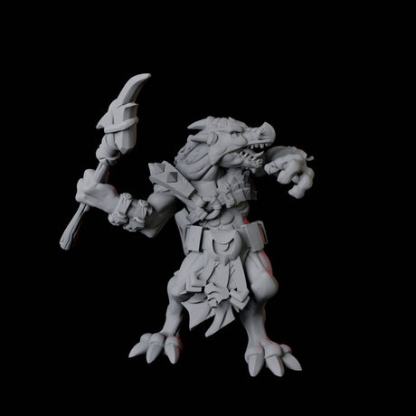 Four Kobold Rangers Miniature for Dungeons and Dragons, Pathfinder or other TTRPGs