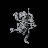 Four Kobold Rangers Miniature for Dungeons and Dragons, Pathfinder or other TTRPGs