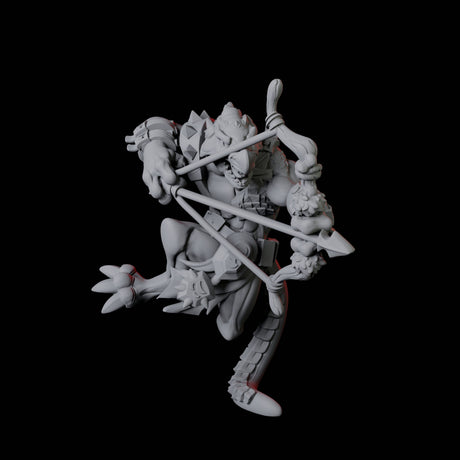 Four Kobold Rangers Miniature for Dungeons and Dragons, Pathfinder or other TTRPGs