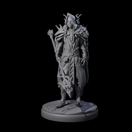 Four Leaping Dark Elf Underdark Guardians Miniature for Dungeons and Dragons, Pathfinder or other TTRPGs