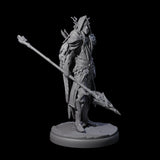 Four Leaping Dark Elf Underdark Guardians Miniature for Dungeons and Dragons, Pathfinder or other TTRPGs