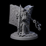 Four Librarians of the Dead Miniature for Dungeons and Dragons, Pathfinder or other TTRPGs