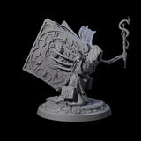 Four Librarians of the Dead Miniature for Dungeons and Dragons, Pathfinder or other TTRPGs