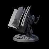 Four Librarians of the Dead Miniature for Dungeons and Dragons, Pathfinder or other TTRPGs