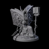Four Librarians of the Dead Miniature for Dungeons and Dragons, Pathfinder or other TTRPGs