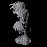 Four Lizardfolk Sundancers Miniature for Dungeons and Dragons, Pathfinder or other TTRPGs