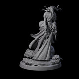 Four Looming Druids of the Blight Miniature for Dungeons and Dragons, Pathfinder or other TTRPGs