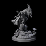Four Looming Druids of the Blight Miniature for Dungeons and Dragons, Pathfinder or other TTRPGs