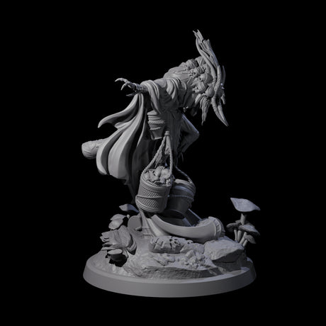 Four Looming Druids of the Blight Miniature for Dungeons and Dragons, Pathfinder or other TTRPGs