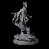 Four Looming Druids of the Blight Miniature for Dungeons and Dragons, Pathfinder or other TTRPGs
