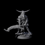 Four Mad Cultist Raiders Miniature for Dungeons and Dragons, Pathfinder or other TTRPGs