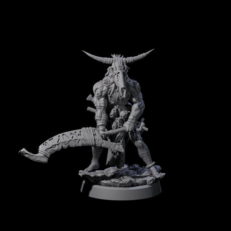 Four Mad Cultist Raiders Miniature for Dungeons and Dragons, Pathfinder or other TTRPGs