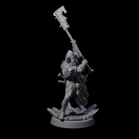 Four Mad Cultist Raiders Miniature for Dungeons and Dragons, Pathfinder or other TTRPGs