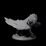 Four Majestic Winged Lions Miniature for Dungeons and Dragons, Pathfinder or other TTRPGs