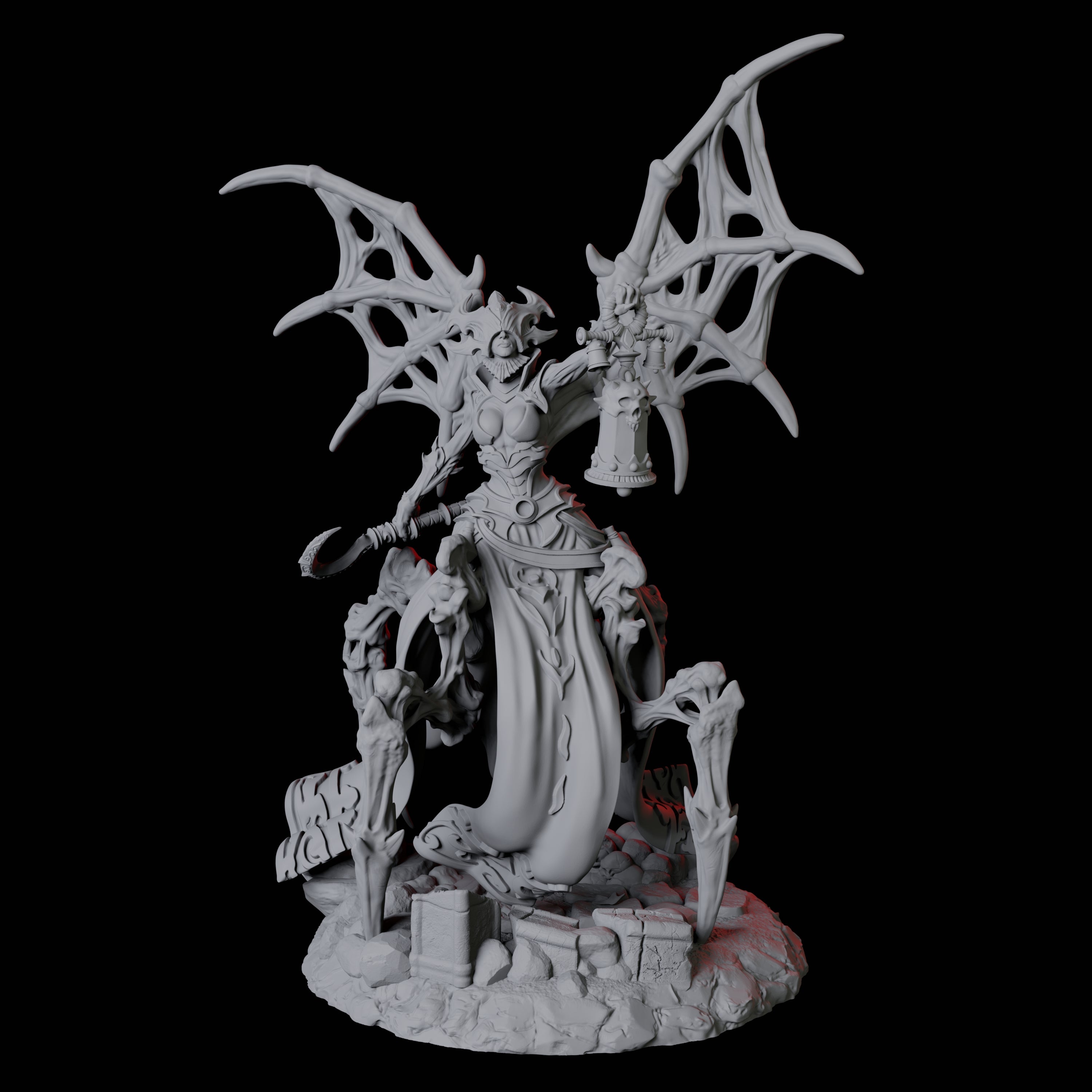 Four Malformed Driders Miniature for Dungeons and Dragons, Pathfinder or other TTRPGs