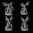 Four Malformed Driders Miniature for Dungeons and Dragons, Pathfinder or other TTRPGs