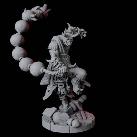 Four Masked Bearded Devils Miniature for Dungeons and Dragons, Pathfinder or other TTRPGs