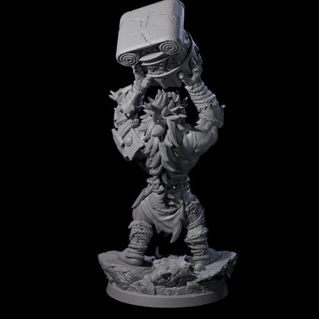 Four Masked Troll Berserkers Miniature for Dungeons and Dragons, Pathfinder or other TTRPGs