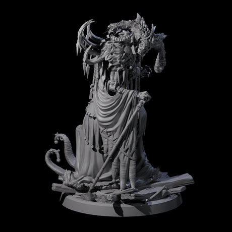 Four Masterful Cambion High Priests Miniature for Dungeons and Dragons, Pathfinder or other TTRPGs