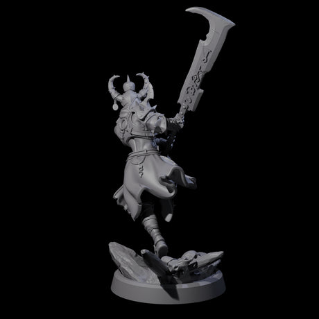 Four Menacing Shieldmaidens Miniature for Dungeons and Dragons, Pathfinder or other TTRPGs