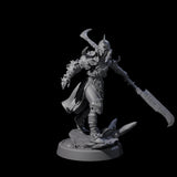 Four Menacing Shieldmaidens Miniature for Dungeons and Dragons, Pathfinder or other TTRPGs
