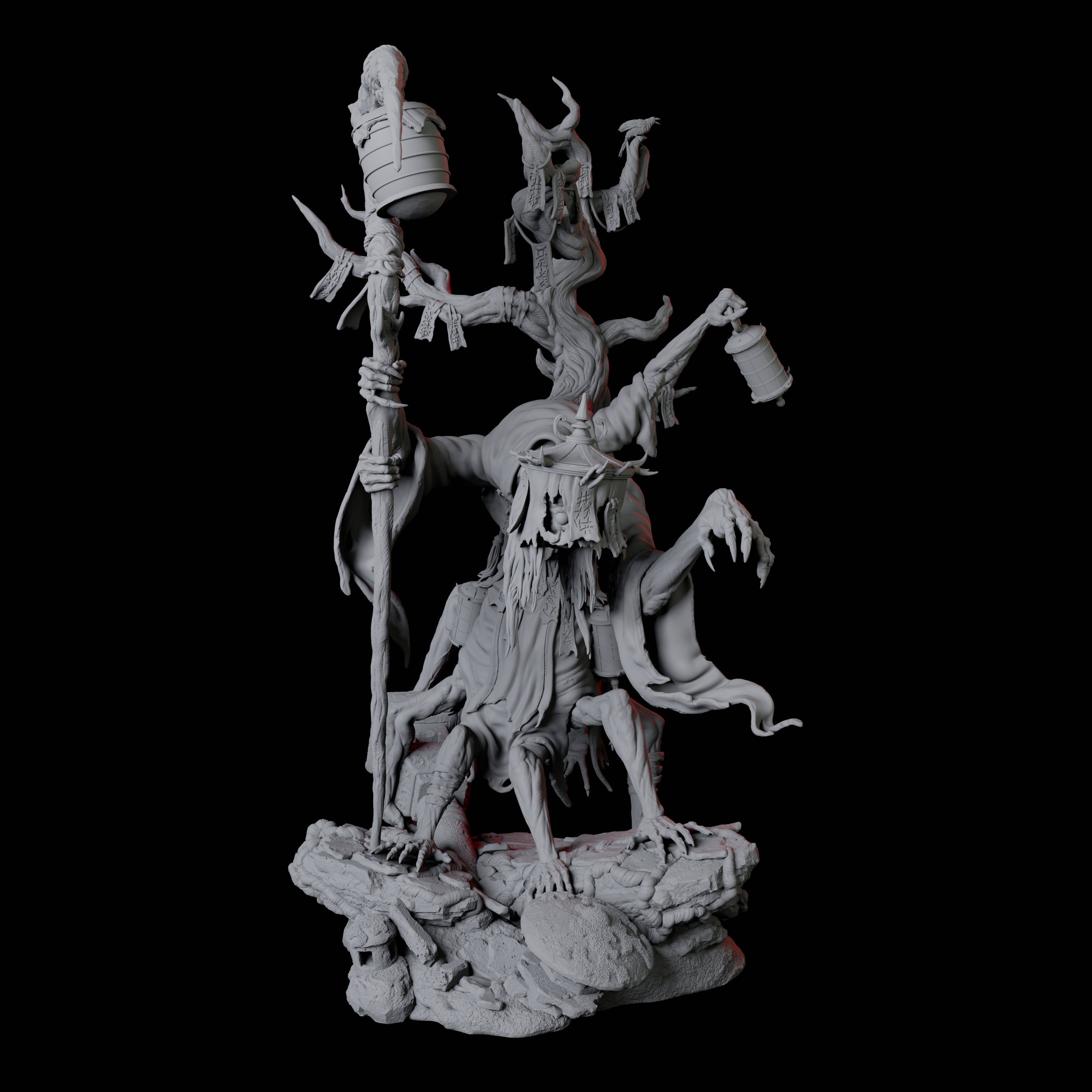 Four Menacing Taljjae Miniature for Dungeons and Dragons, Pathfinder or other TTRPGs