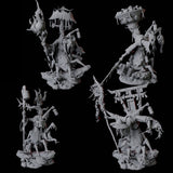 Four Menacing Taljjae Miniature for Dungeons and Dragons, Pathfinder or other TTRPGs