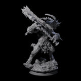 Four Moon Workshipping Minotaurs Miniature for Dungeons and Dragons, Pathfinder or other TTRPGs