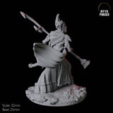 Four Mummy Sandmancers Miniature for Dungeons and Dragons, Pathfinder or other TTRPGs