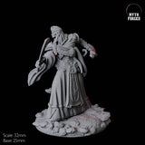 Four Mummy Sandmancers Miniature for Dungeons and Dragons, Pathfinder or other TTRPGs