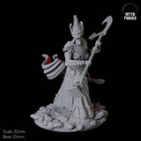 Four Mummy Sandmancers Miniature for Dungeons and Dragons, Pathfinder or other TTRPGs