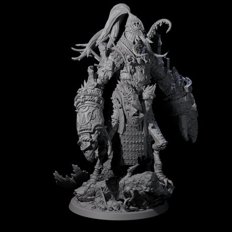 Four Mutated Armoured Chuuls Miniature for Dungeons and Dragons, Pathfinder or other TTRPGs