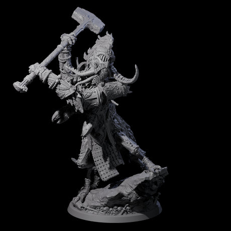 Four Mutated Armoured Chuuls Miniature for Dungeons and Dragons, Pathfinder or other TTRPGs