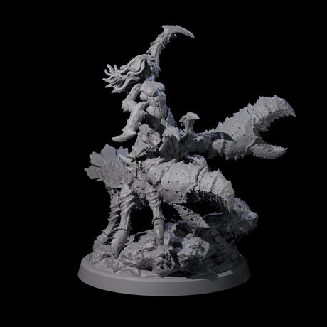 Four Mythic Charybdis Miniature for Dungeons and Dragons, Pathfinder or other TTRPGs