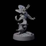 Four Noble Leonin Huntresses Miniature for Dungeons and Dragons, Pathfinder or other TTRPGs