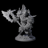Four Oceanbound Ogres Miniature for Dungeons and Dragons, Pathfinder or other TTRPGs