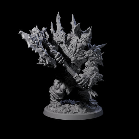 Four Oceanbound Ogres Miniature for Dungeons and Dragons, Pathfinder or other TTRPGs