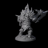 Four Oceanbound Ogres Miniature for Dungeons and Dragons, Pathfinder or other TTRPGs