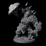 Four Oceanbound Ogres Miniature for Dungeons and Dragons, Pathfinder or other TTRPGs