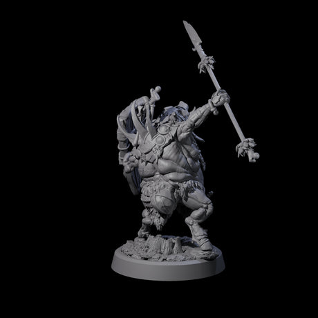 Four Oinking Boarfolk Soldiers Miniature for Dungeons and Dragons, Pathfinder or other TTRPGs