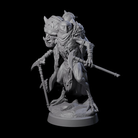 Four Owl-Like Aarakocra Sentinels Miniature for Dungeons and Dragons, Pathfinder or other TTRPGs