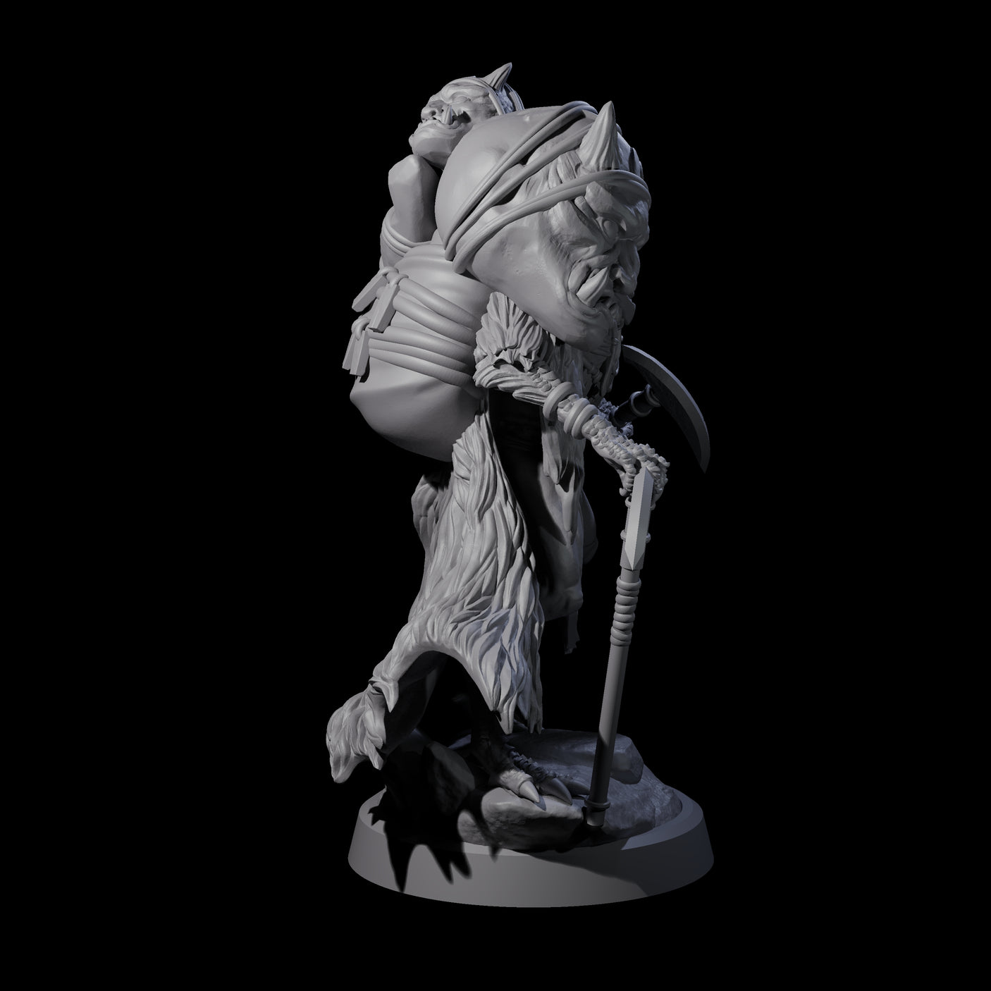 Four Owl-Like Aarakocra Sentinels Miniature for Dungeons and Dragons, Pathfinder or other TTRPGs