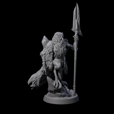 Four Owl-Like Aarakocra Sentinels Miniature for Dungeons and Dragons, Pathfinder or other TTRPGs