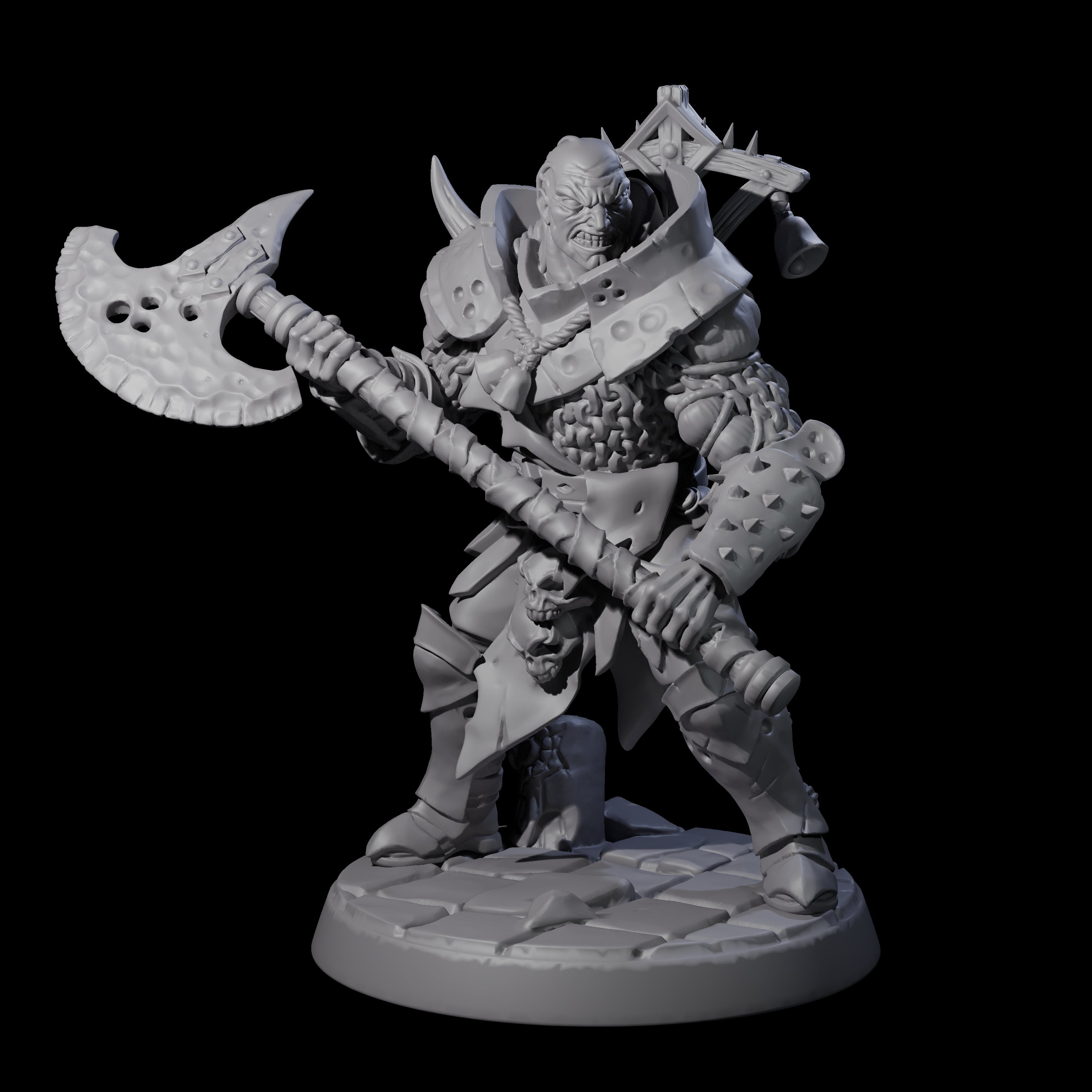 Four Penitent Plague Knights Miniature for Dungeons and Dragons, Pathfinder or other TTRPGs