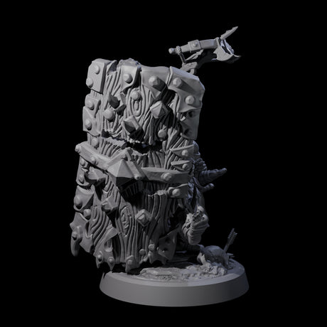 Four Piggybacking Goblin Duos Miniature for Dungeons and Dragons, Pathfinder or other TTRPGs